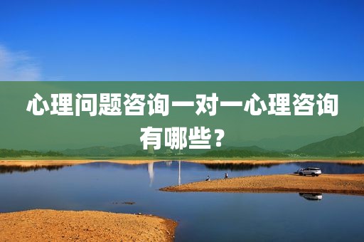 心理问题咨询一对一心理咨询有哪些？