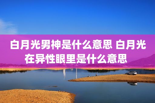 白月光男神是什么意思 白月光在异性眼里是什么意思 