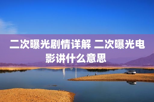 二次曝光剧情详解 二次曝光电影讲什么意思 