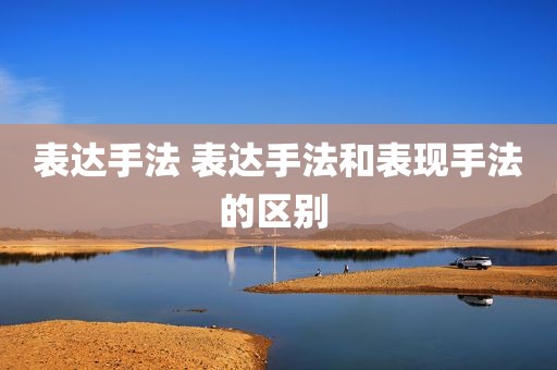 表达手法 表达手法和表现手法的区别 