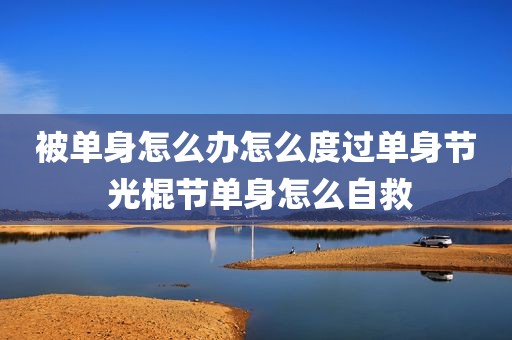 被单身怎么办怎么度过单身节 光棍节单身怎么自救