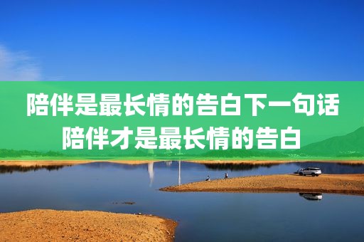 陪伴是最长情的告白下一句话 陪伴才是最长情的告白 