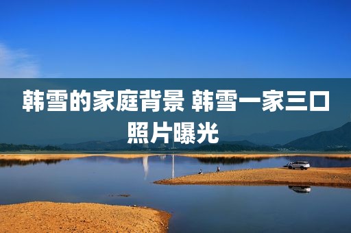 韩雪的家庭背景 韩雪一家三口照片曝光 
