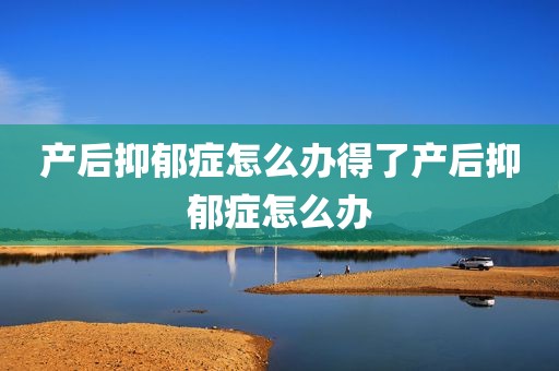 产后抑郁症怎么办得了产后抑郁症怎么办