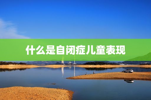 什么是自闭症儿童表现