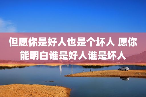 但愿你是好人也是个坏人 愿你能明白谁是好人谁是坏人