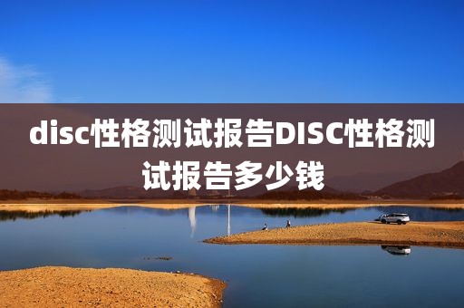 disc性格测试报告DISC性格测试报告多少钱