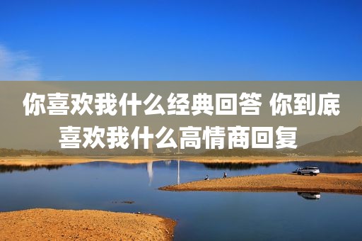 你喜欢我什么经典回答 你到底喜欢我什么高情商回复 