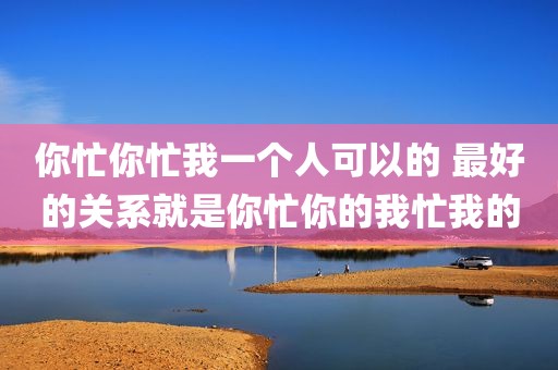 你忙你忙我一个人可以的 最好的关系就是你忙你的我忙我的