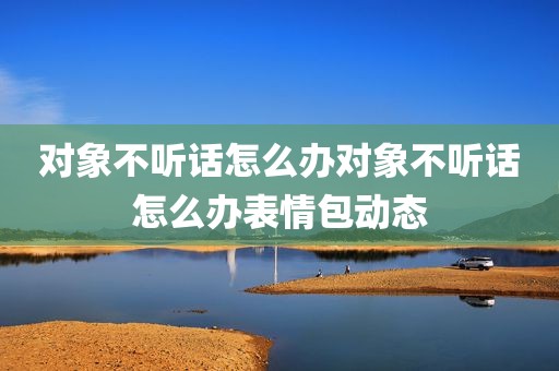 对象不听话怎么办对象不听话怎么办表情包动态
