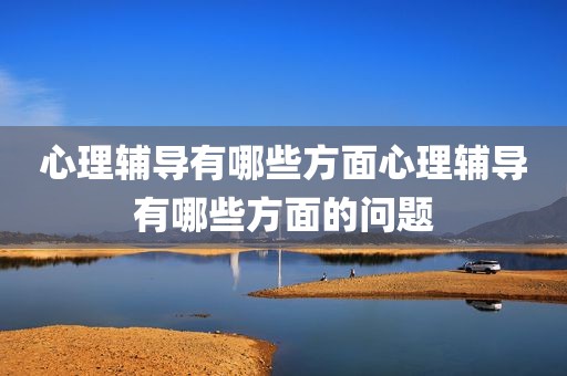 心理辅导有哪些方面心理辅导有哪些方面的问题