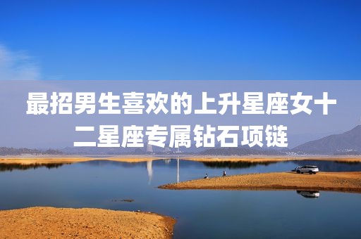 最招男生喜欢的上升星座女十二星座专属钻石项链