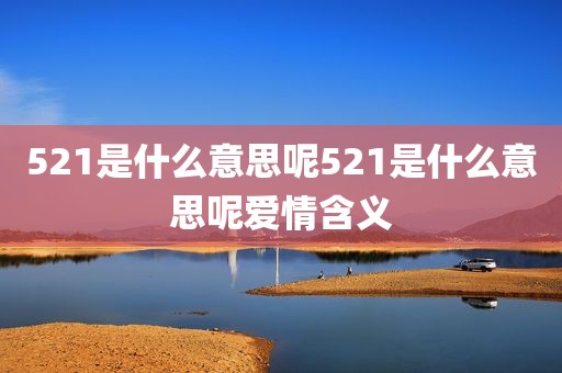 521是什么意思呢521是什么意思呢爱情含义