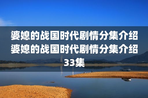 婆媳的战国时代剧情分集介绍婆媳的战国时代剧情分集介绍33集