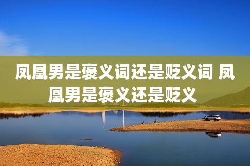 凤凰男是褒义词还是贬义词 凤凰男是褒义还是贬义 