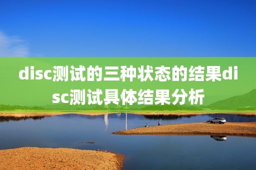 disc测试的三种状态的结果disc测试具体结果分析