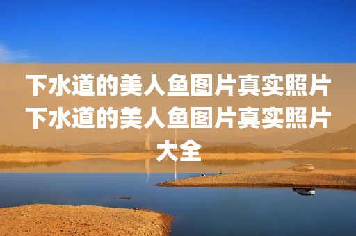 下水道的美人鱼图片真实照片下水道的美人鱼图片真实照片大全