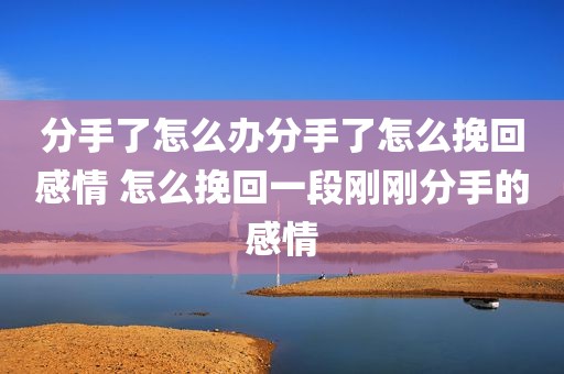 分手了怎么办分手了怎么挽回感情 怎么挽回一段刚刚分手的感情