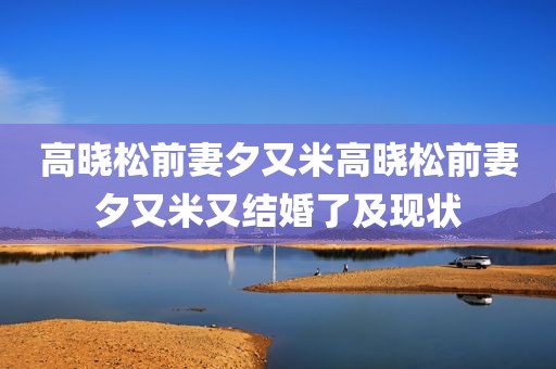 高晓松前妻夕又米高晓松前妻夕又米又结婚了及现状