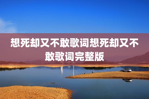 想死却又不敢歌词想死却又不敢歌词完整版