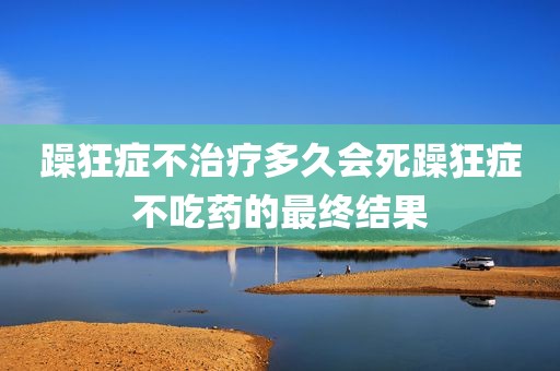 躁狂症不治疗多久会死躁狂症不吃药的最终结果