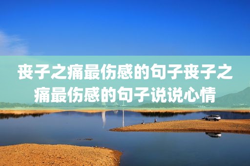 丧子之痛最伤感的句子丧子之痛最伤感的句子说说心情