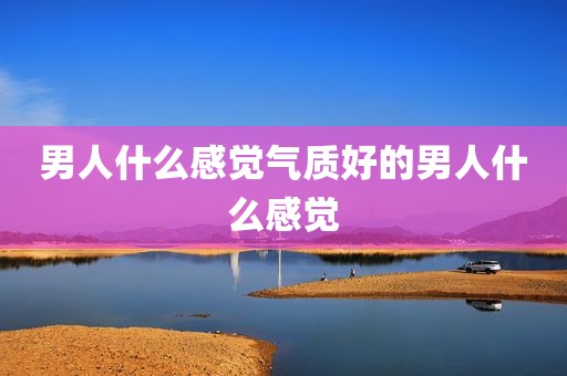 男人什么感觉气质好的男人什么感觉