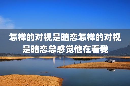 怎样的对视是暗恋怎样的对视是暗恋总感觉他在看我