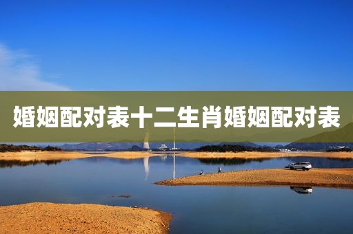 婚姻配对表十二生肖婚姻配对表