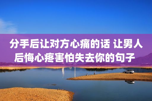 分手后让对方心痛的话 让男人后悔心疼害怕失去你的句子 