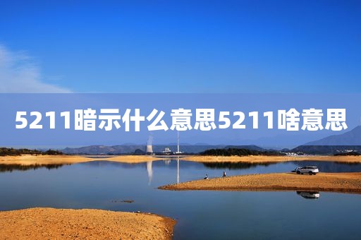 5211暗示什么意思5211啥意思