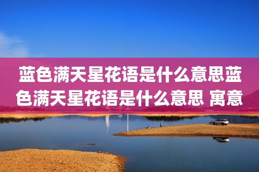 蓝色满天星花语是什么意思蓝色满天星花语是什么意思 寓意