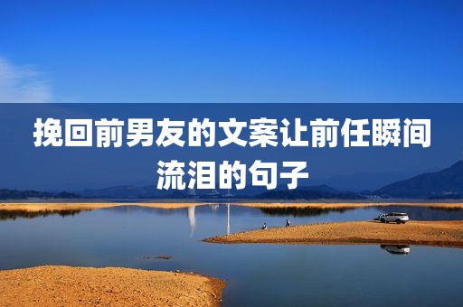 挽回前男友的文案让前任瞬间流泪的句子