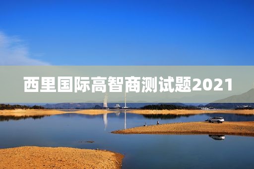 西里国际高智商测试题2021