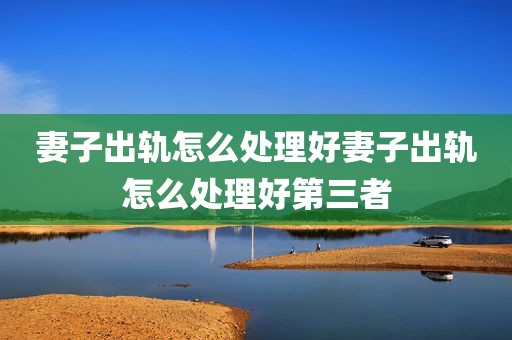 妻子出轨怎么处理好妻子出轨怎么处理好第三者