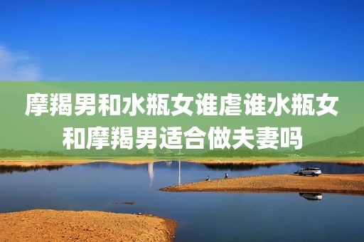 摩羯男和水瓶女谁虐谁水瓶女和摩羯男适合做夫妻吗