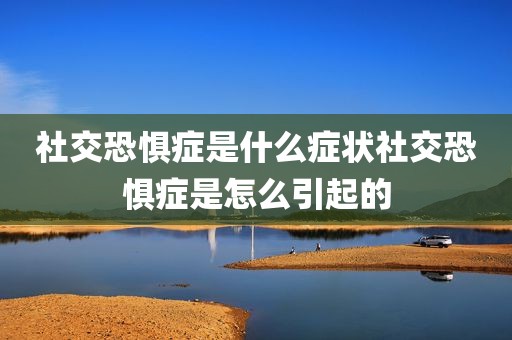 社交恐惧症是什么症状社交恐惧症是怎么引起的