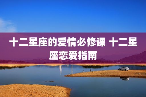 十二星座的爱情必修课 十二星座恋爱指南
