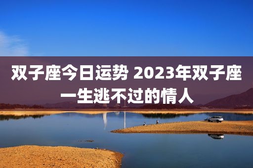 双子座今日运势 2023年双子座一生逃不过的情人