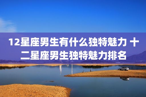 12星座男生有什么独特魅力 十二星座男生独特魅力排名