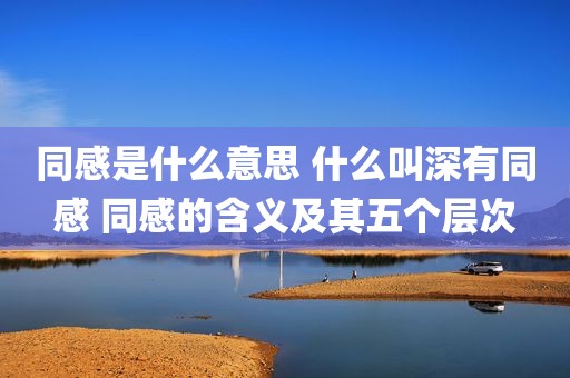 同感是什么意思 什么叫深有同感 同感的含义及其五个层次