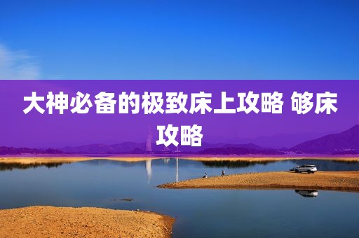 大神必备的极致床上攻略 够床攻略