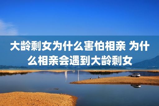 大龄剩女为什么害怕相亲 为什么相亲会遇到大龄剩女
