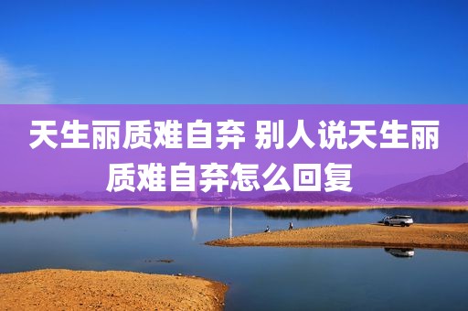 天生丽质难自弃 别人说天生丽质难自弃怎么回复 