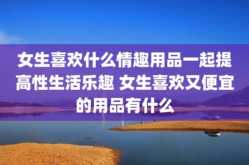 女生喜欢什么情趣用品一起提高性生活乐趣 女生喜欢又便宜的用品有什么