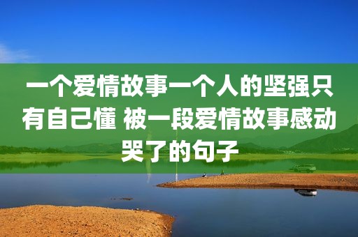一个爱情故事一个人的坚强只有自己懂 被一段爱情故事感动哭了的句子