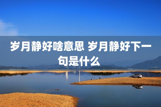 岁月静好啥意思 岁月静好下一句是什么 