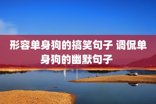 形容单身狗的搞笑句子 调侃单身狗的幽默句子 