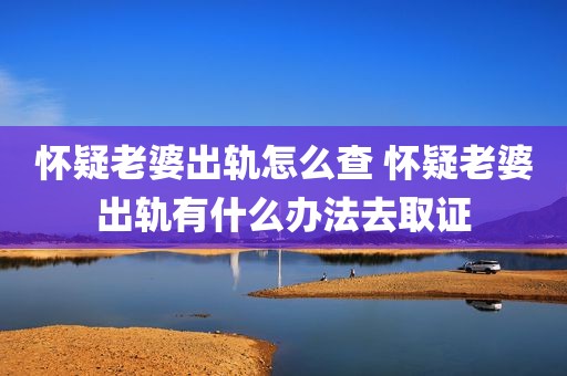怀疑老婆出轨怎么查 怀疑老婆出轨有什么办法去取证