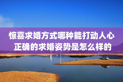 惊喜求婚方式哪种能打动人心 正确的求婚姿势是怎么样的
